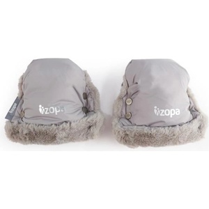 Zopa Зимни ръкавици Fluffy, Foggy Grey
