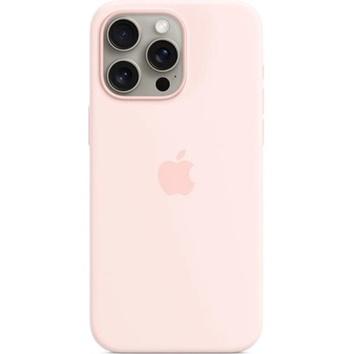 Apple iPhone 15 Pro Max Silicone Case with MagSafe Light ružové MT1U3ZM/A