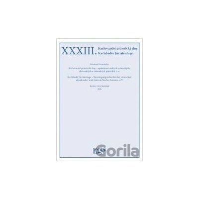 XXXIII. Karlovarské právnické dny