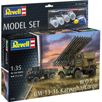 Revell W.O.T. 8 BM-13-16 Katyusha/Cargo Model Set 1:35