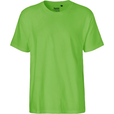 Neutral tričko O60001 z bio bavlny krátký rukáv pánské zelené lime
