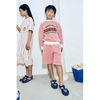 Kenzo kids Детски памучен къс панталон Kenzo Kids (K61121.162)