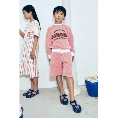 Kenzo kids Детски памучен къс панталон Kenzo Kids (K61121.162)