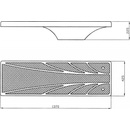 Skákací prkno 1,4 m 425x250 mm