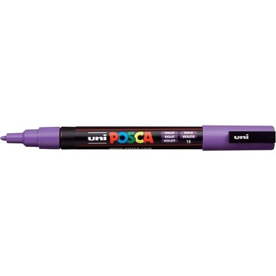 uni Декоративен маркер, 0, 9-1, 3 мм, UNI "Posca PC-3M", лилав 284653000 (284653000)