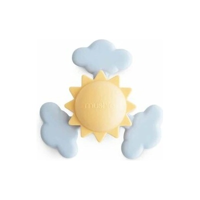 Mushie Sunshine Suction Spinner Toy aktivity hračka 10m+ 1 ks