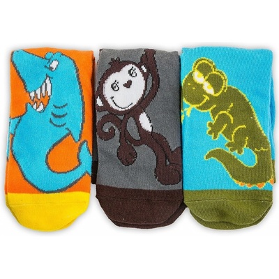 Pidilidi, PD014302 veselé ponožky FUNNY chlapecké 3pack