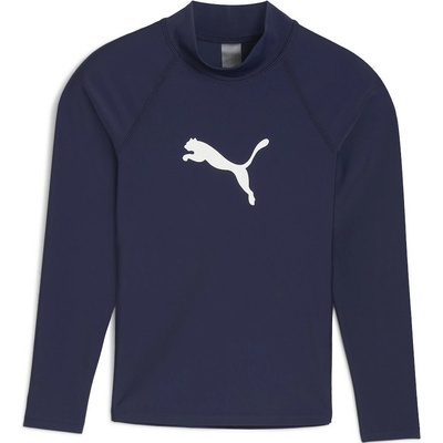 Puma Unisex Rashguard Navy tmavomodrá