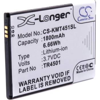 Image 1 of VHBW Батерия за Archos 50 Titanium 4G, 1800 mAh (800116659)