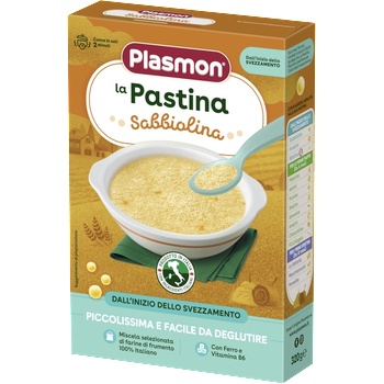 Plasmon БЕБЕШКА ПАСТА ПЕРЛИ sabbiolina (1606)