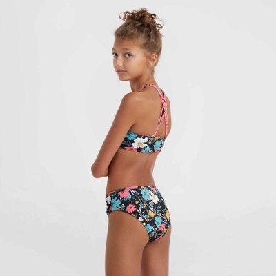 O'Neill Detské dvojdielne plavky Mix And Match Tropics Holiday bikini čierna