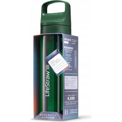 Lifestraw Go 2.0 s filtrom zelená terasa 650 ml