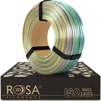 Rosa3D PLA Multicolour Rainbow Silk 1,75mm 1 kg