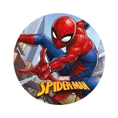 Jedlý papír Spiderman v akci 20cm Dekora