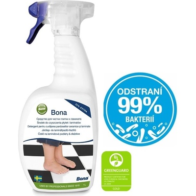 Bona čistič na tvrdé povrchy rozprašovač 1 l