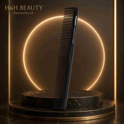 Toni & Guy Carbon Antistatic kadernícky hrebeň na vlasy 06923