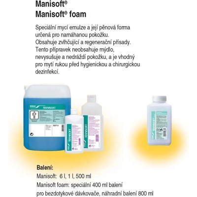 Manisoft mycí emulze 1 l