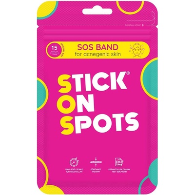 Stick On Spots Стикери против акне Stick On Spots SOS Band (949384)