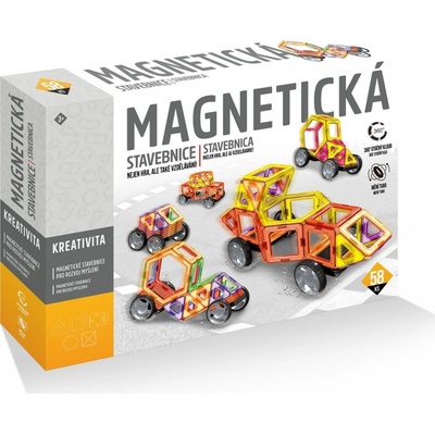 Alltoys Magnetická stavebnice 58 ks