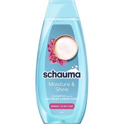 Schwarzkopf Schauma Moisture & Shine hydratačný šampón pre normálne až suché vlasy 400 ml