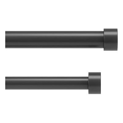 Umbra hk ltd (Канада) Телескопичен двоен корниз за пердета и завеси umbra cappa в цвят графит - размер 167-304 см (umbra 1014401-111)