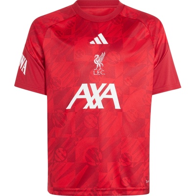 adidas Liverpool FC Pre Match 2026/27 Kids červená