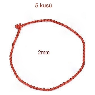 MP Lucky červený bavlněný pro štěstí 5 ks MP12101