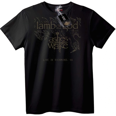 NOONEBRAND Тениска Lamb of God Пепелища на Пробуждането - 2XL, White