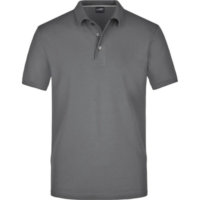 James & Nicholson polokošile JN 708 krátký rukáv pánská Carbon