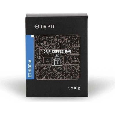Drip it Káva ve filtru Ethiopia Yirgacheffe 5 x 10 g