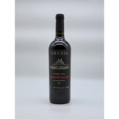 Alazani Valley Gruzie polosladké červené 11,5% 0,75 l (holá láhev)