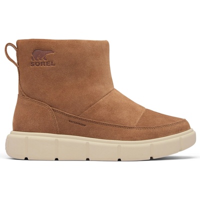 Sorel Дамски зимни ботуши Sorel Women's Explorer III Slip-On Waterproof Winter boots - Velvet Tan / Chalk - размер 37 (EU) (121-1025-0213)