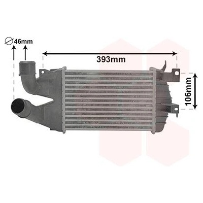 Chladič turba VAN WEZEL 37004584