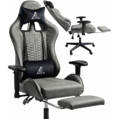 JAKS EvoChair eko koža šedá