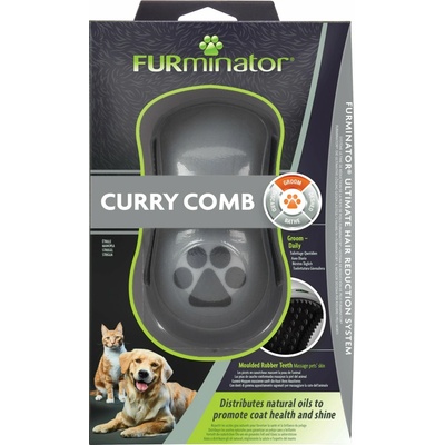 Furminator Curry Comb masážna kefa 11 cm