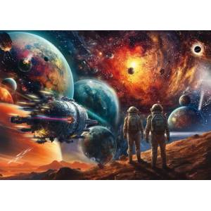 Schmidt Spiele - Puzzle Cosmic Colours: A Journey Into Space - 1 000 piese