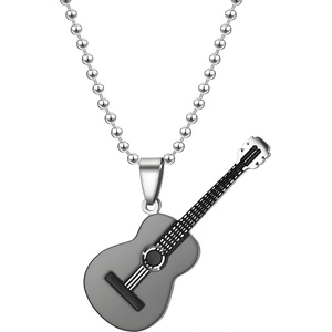 HARAHU Колие Gitarre - Черен KP34218