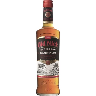 Rum Old Nick caribbean dark 37,5% 0,7 l (holá láhev)