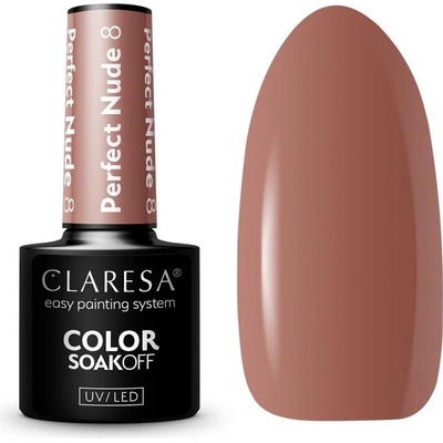 Claresa Gél lak na nechty Perfect Nude 8 5 g