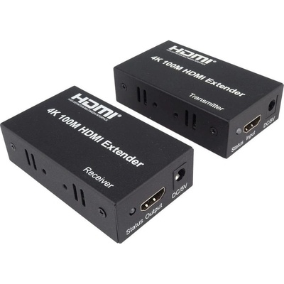 PremiumCord 4K HDMI extender na 100m přes jeden kabel Cat5e/Cat6 khext100-2 – Zboží Živě