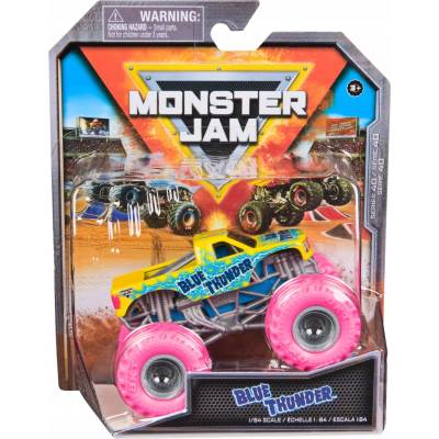 MONSTER JAM AUTO MONSTER TRUCK SÉRIE 40 VOZIDLO BLUE THUNDER 1:64