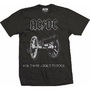 AC/DC About to Rock Black M Риза (ACDCTS06MB02)