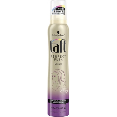 Schwarzkopf Taft Perfect Flex pěna pro poddajné a flebilní účesy 200 ml