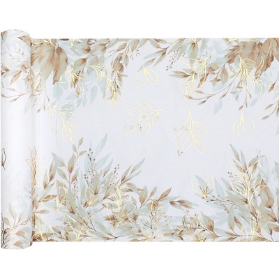 Santex Тишлайфер - Златни листа 28 x 300 см ЦВЯТ: Златен