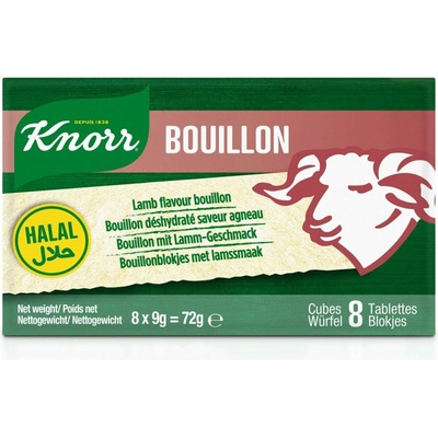 Knorr Jehněčí bujón kostky 72 g – Zboží Dáma