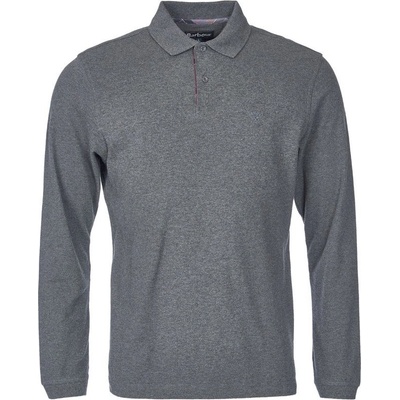 Barbour Essential Langarmshirt Sports slate marl