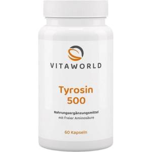 VitaWorld Tyrosine 500 mg [120 капсули]