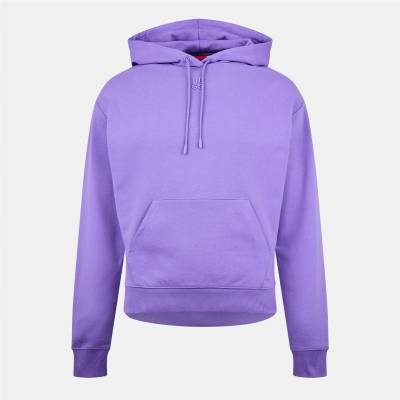 HUGO BOSS Суичър Hugo Women's Over the Head Hoodie - Open Purple