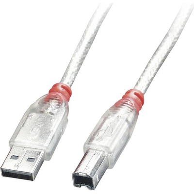 Lindy 41755 USB, USB 2.0 USB-A zástrčka, USB-B zástrčka, 5m
