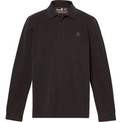Timberland Мъжка поло тениска Timberland Millers River L/S Millers River Pique Polo shirt - Black (216-6947-0111)